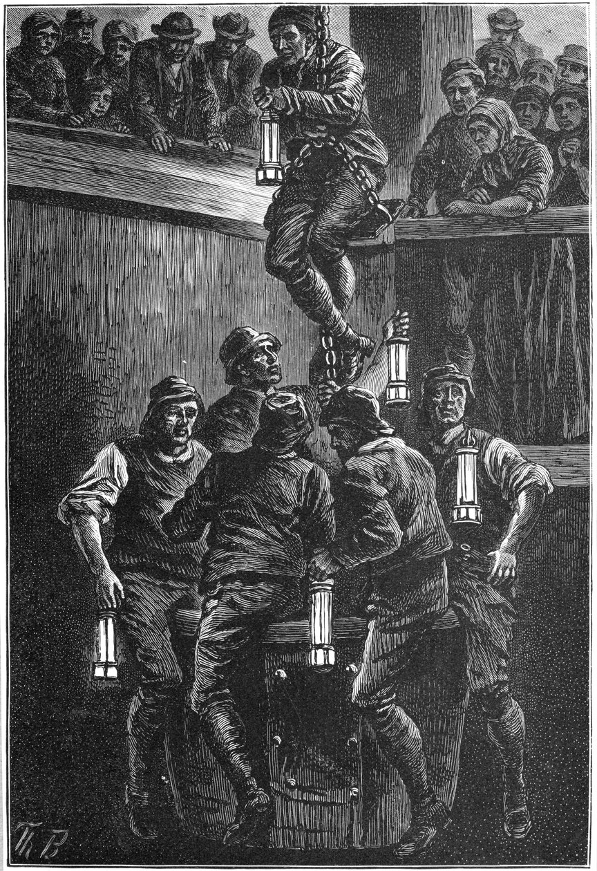 Kömür madenciliği kazası, Seaham Colliery, Durham Kontluğu, 1880 c1895 by Unbekannt