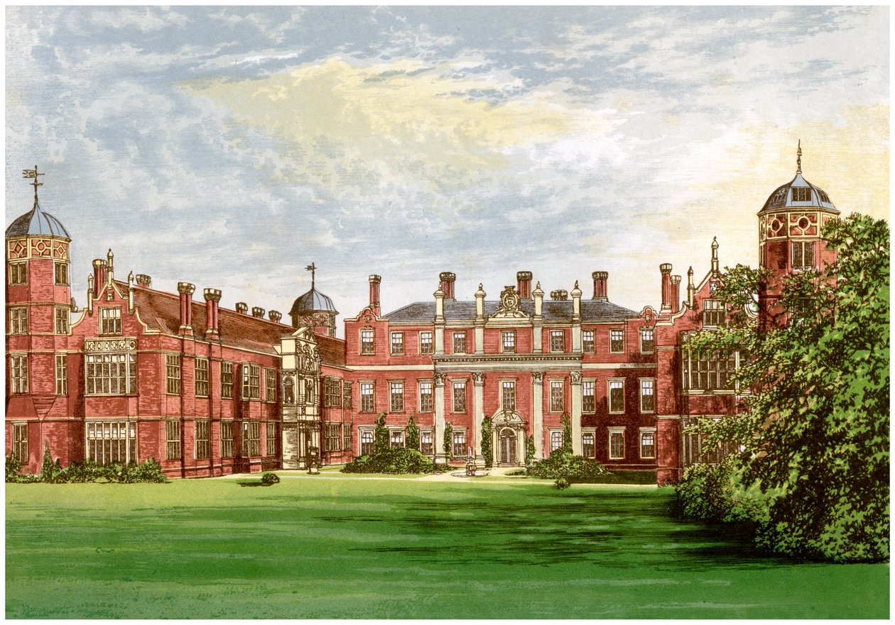 Cobham Hall, Kent, Darnley Kontunun evi, c1880 by Unbekannt