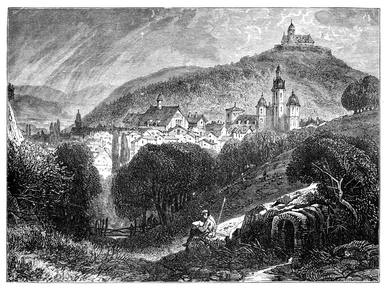 Coburg, Bavyera, Almanya, 1900 by Unbekannt