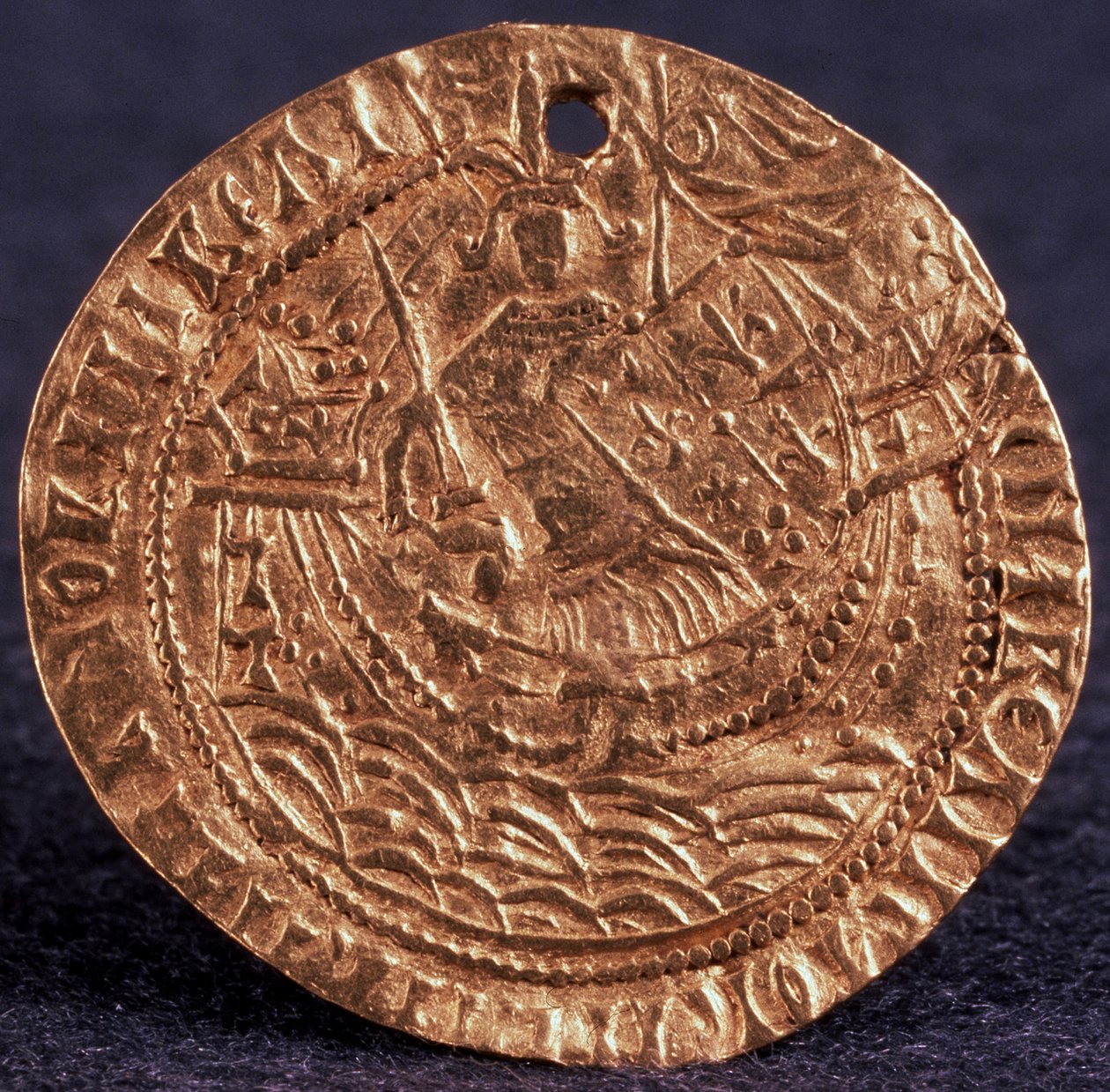 Çar Ivan III Ters Sikke Korabelnik: Gemisinde Cetvel, 1471-1490 by Unbekannt