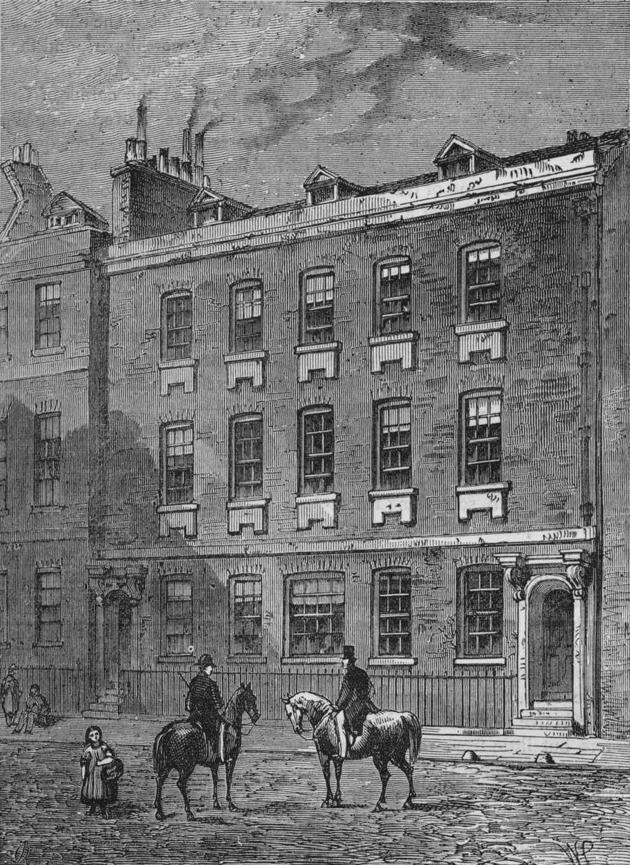 Albay Bloods House, Westminster, Londra, c1870 1878 by Unbekannt