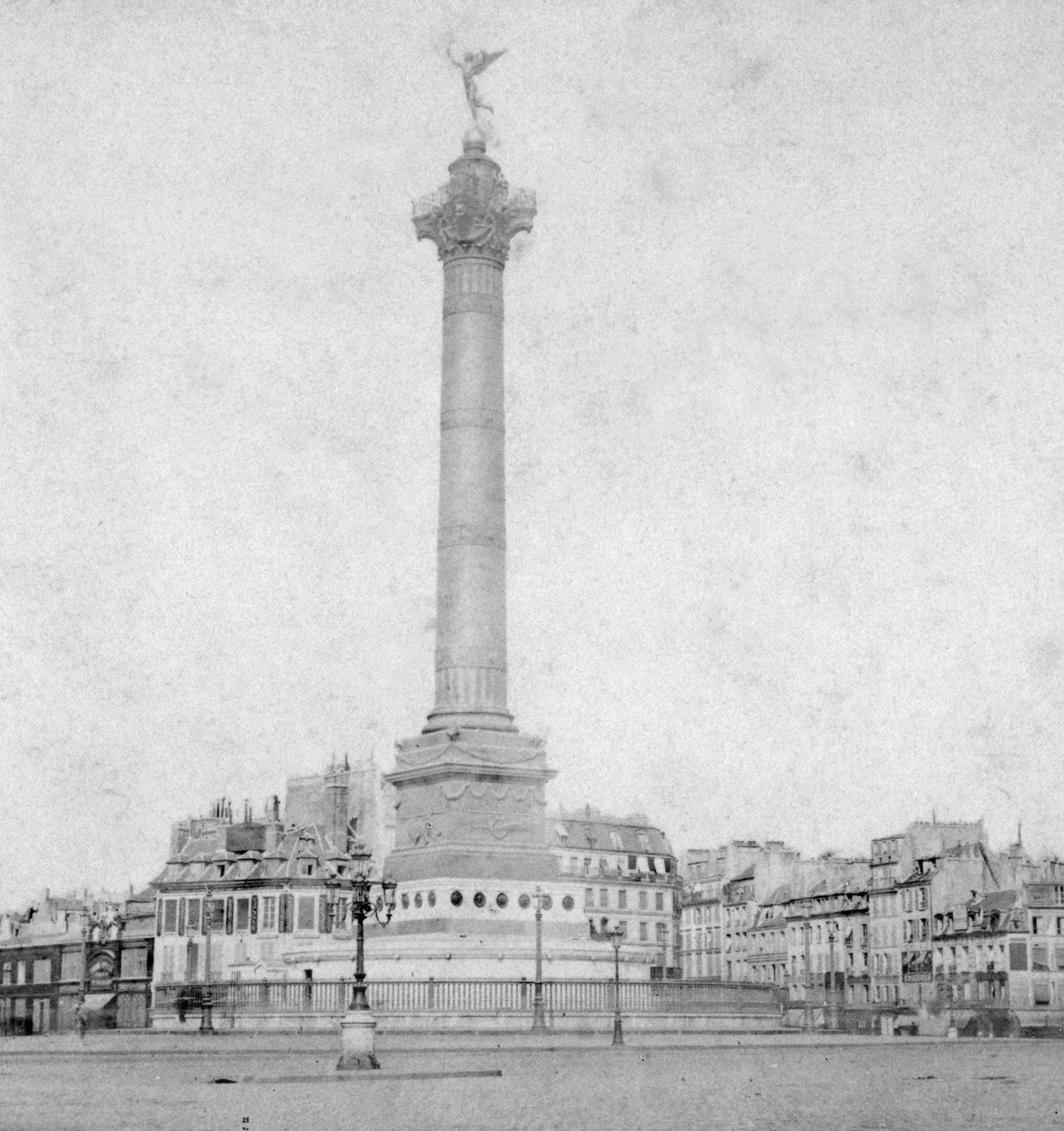 Temmuz Sütunu, Place de la Bastille, Paris, Fransa, 19. yüzyılın sonu veya 20. yüzyılın başı by Unbekannt
