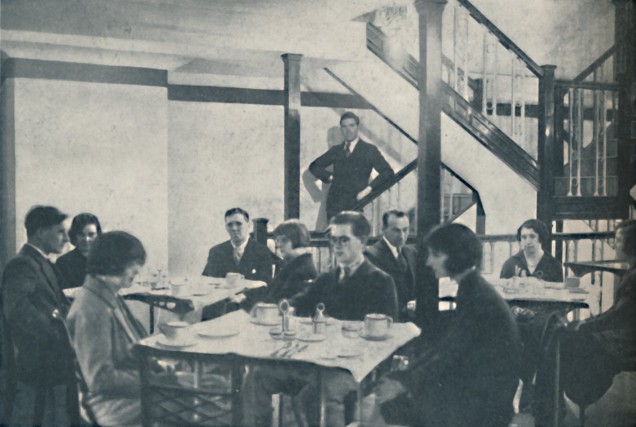 Yolcular İçin Konfor ve Muhteşem Bir Merkezi Kontrol Kabini, c1935 by Unbekannt