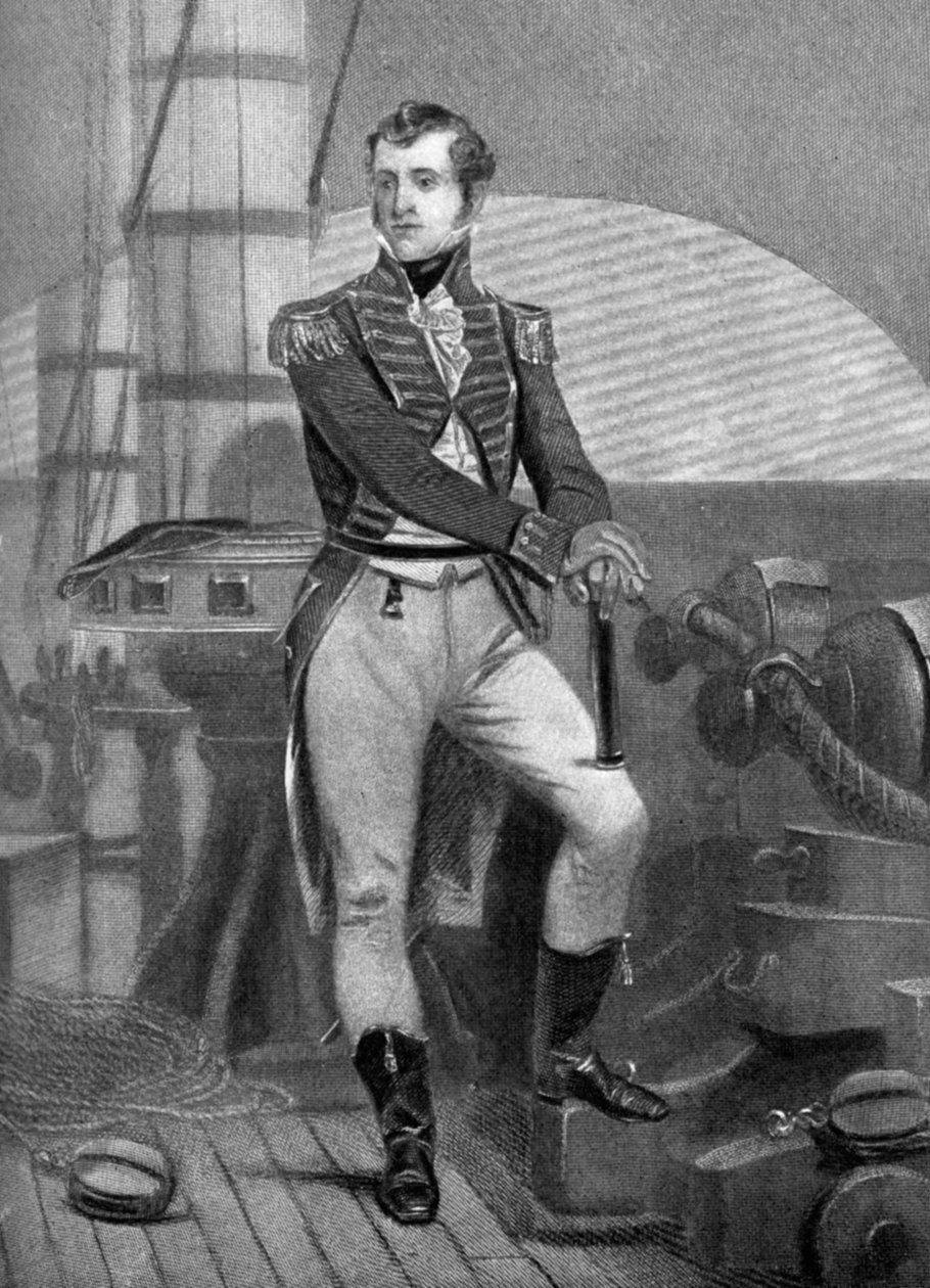 Amiral Stephen Decatur 1779-1820, Amerikan deniz subayı, 19. yüzyıl 1908 by Unbekannt