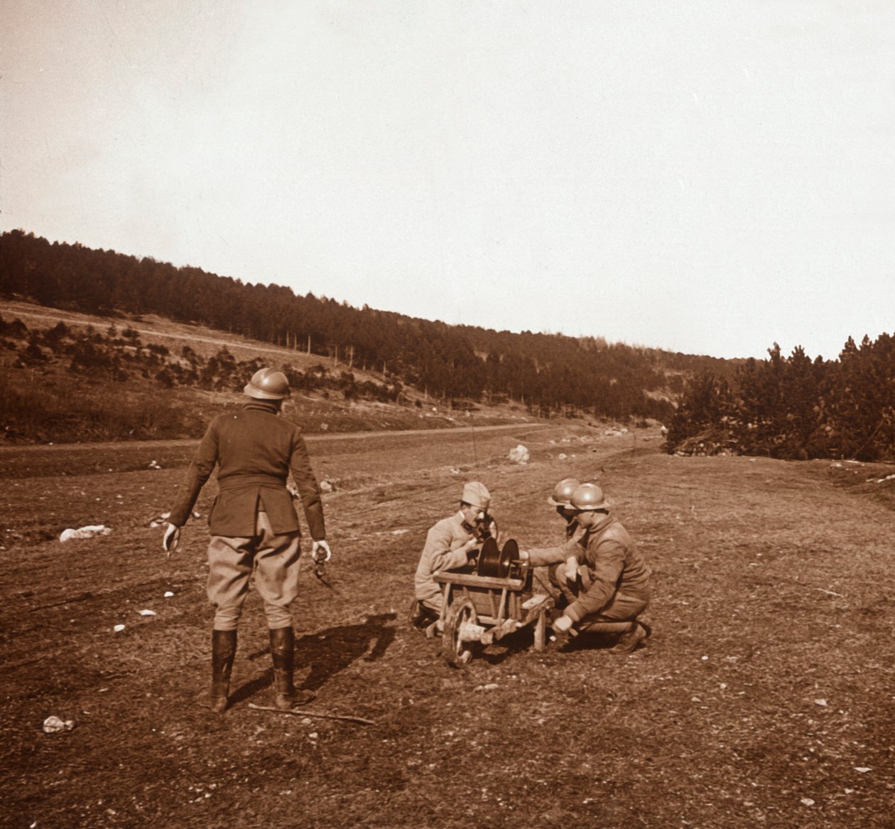 Communications, Genicourt, kuzey Fransa, c1914-c1918 by Unbekannt