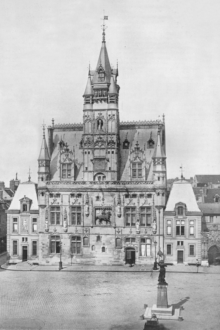 Compiegne: Belediye Binası, 1914 by Unbekannt