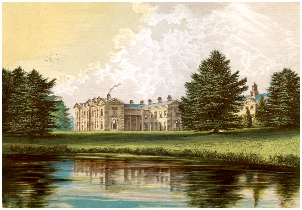 Compton Verney, Warwickshire, home of Lord Willoughby de Broke, c1880 by Unbekannt