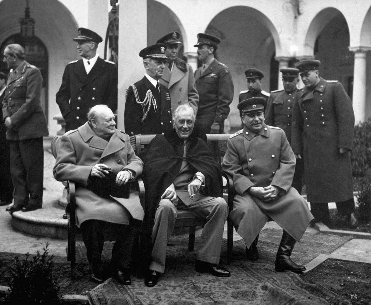 Müttefik liderler Konferansı, Yalta, Kırım, SSCB, Şubat 1945 by Unbekannt