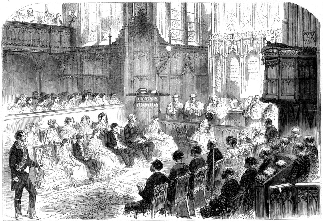 Kraliyet prensesinin onayı, Windsor Kalesi, 1856 by Unbekannt