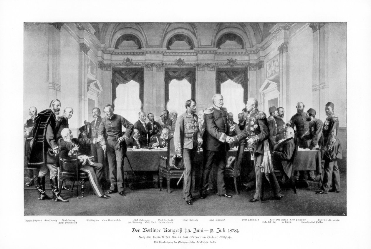 13 Haziran-13 Temmuz 1878, 1900 Berlin Kongresi by Unbekannt