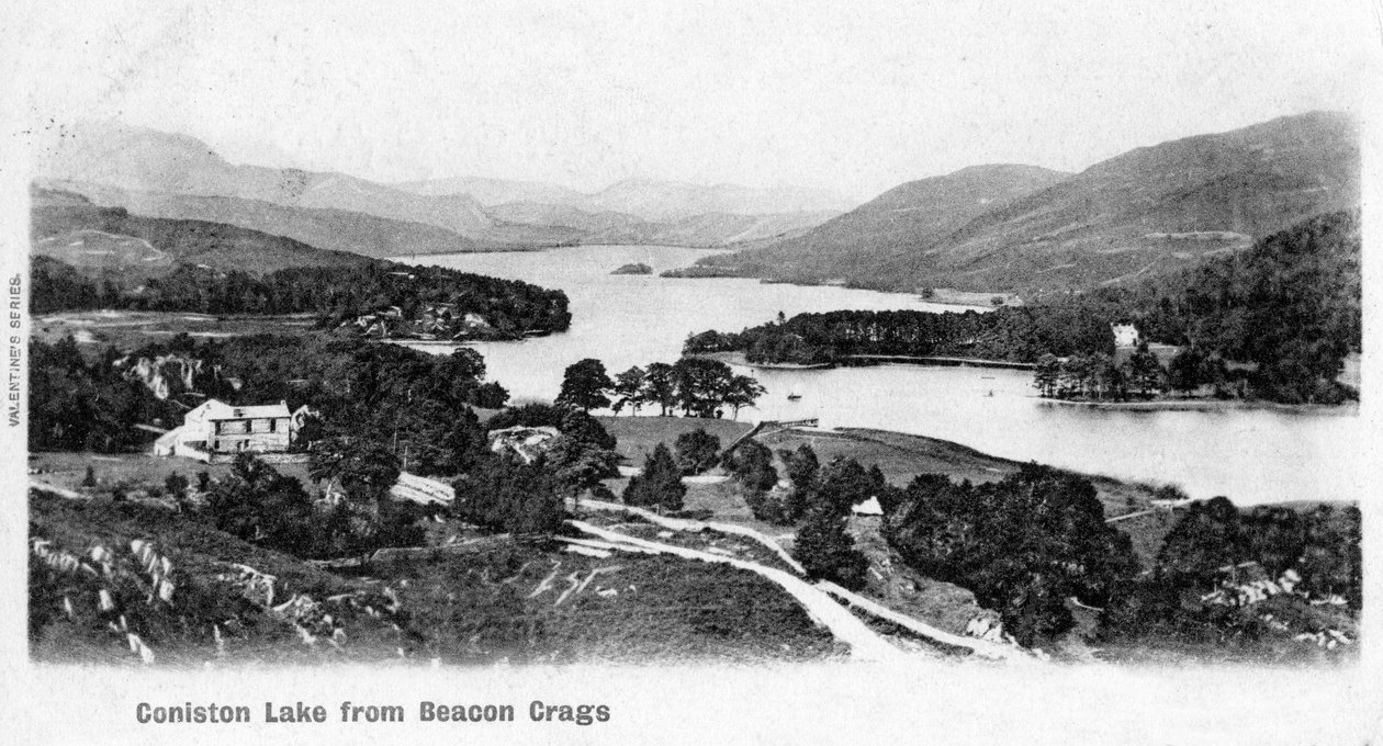 Coniston Gölü, Göller Bölgesi, Cumbria, 1902 by Unbekannt