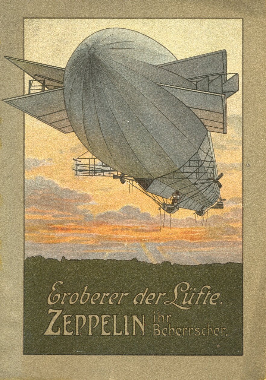 Hava Fatihi. Zeplin, 1916 by Unbekannt