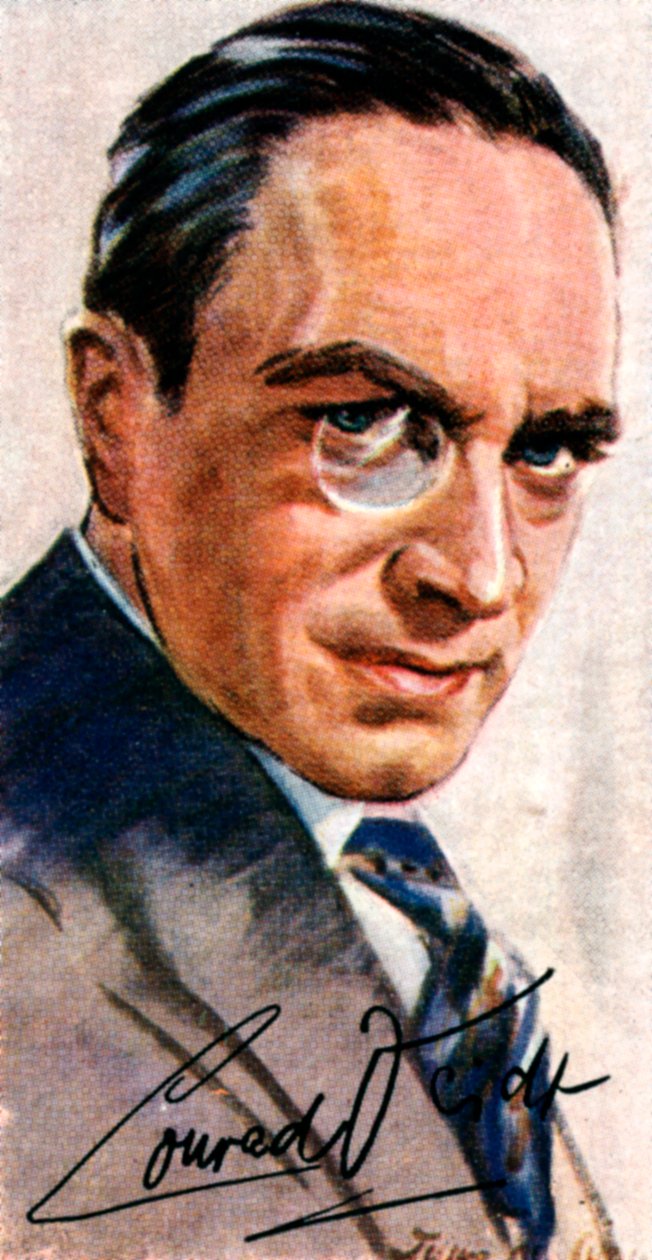 Conrad Veidt, 1893-1943, Alman aktör, 20. yüzyıl by Unbekannt