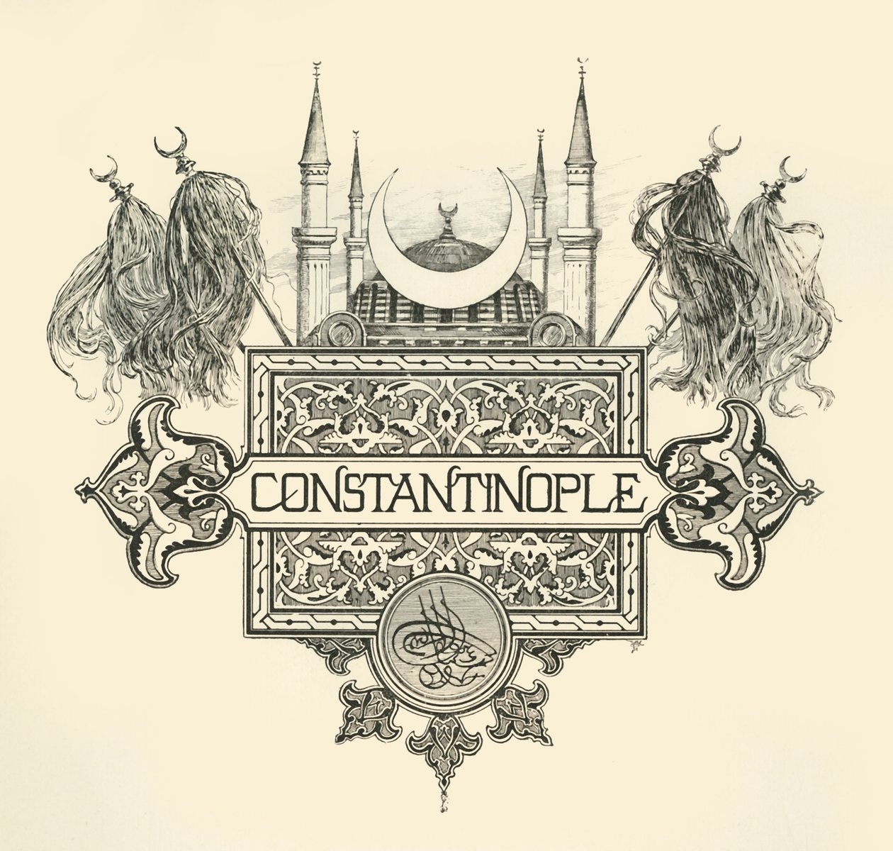 Konstantinopolis, 19. yüzyıl sonu - 20. yüzyıl başı. by Unbekannt