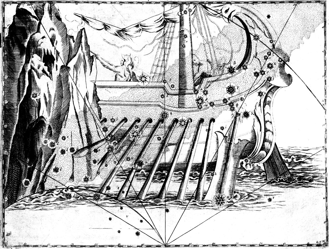 Argo Navis Takımyıldızı, 1723 by Unbekannt