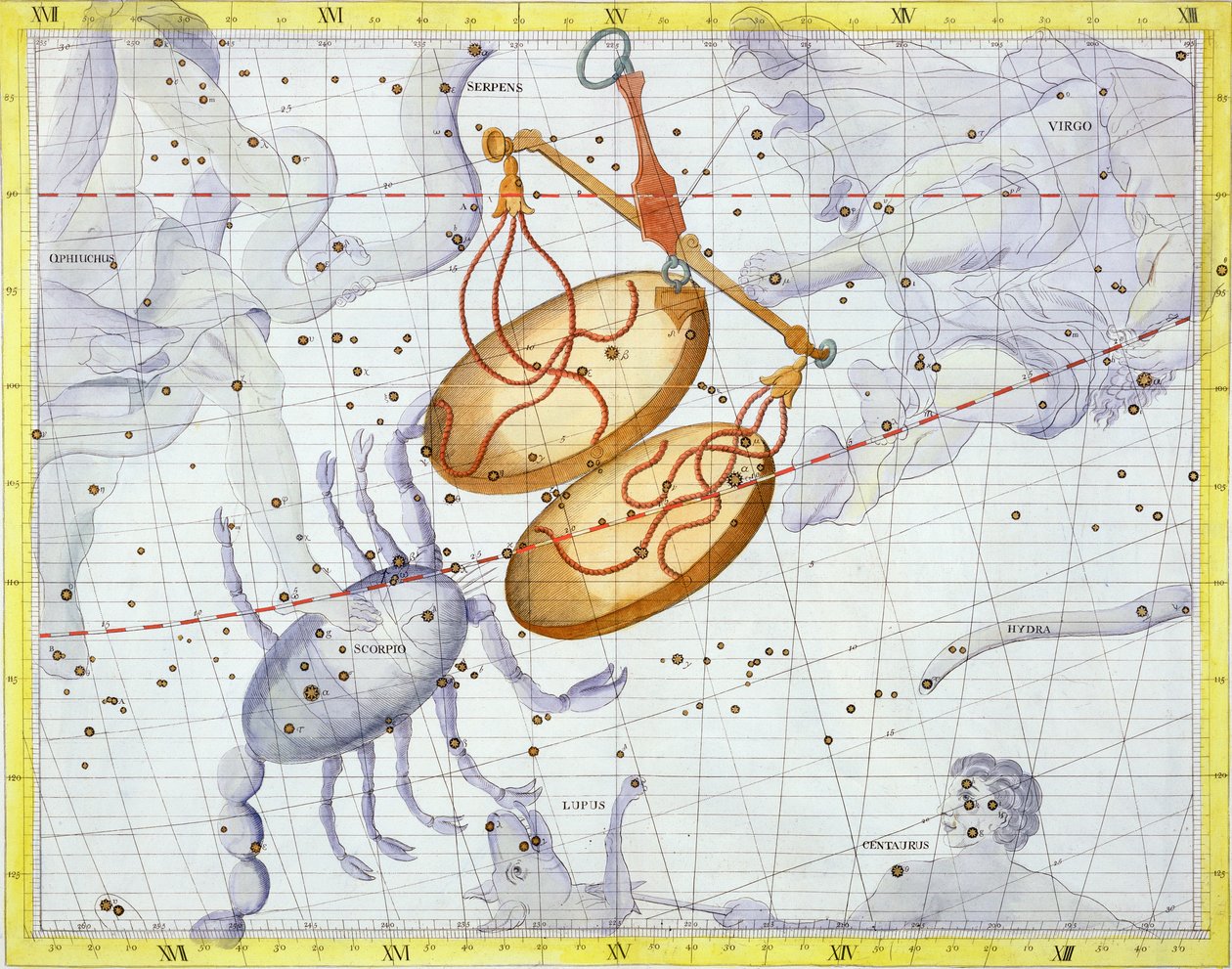 Terazi Takımyıldızı, 1729 by Unbekannt