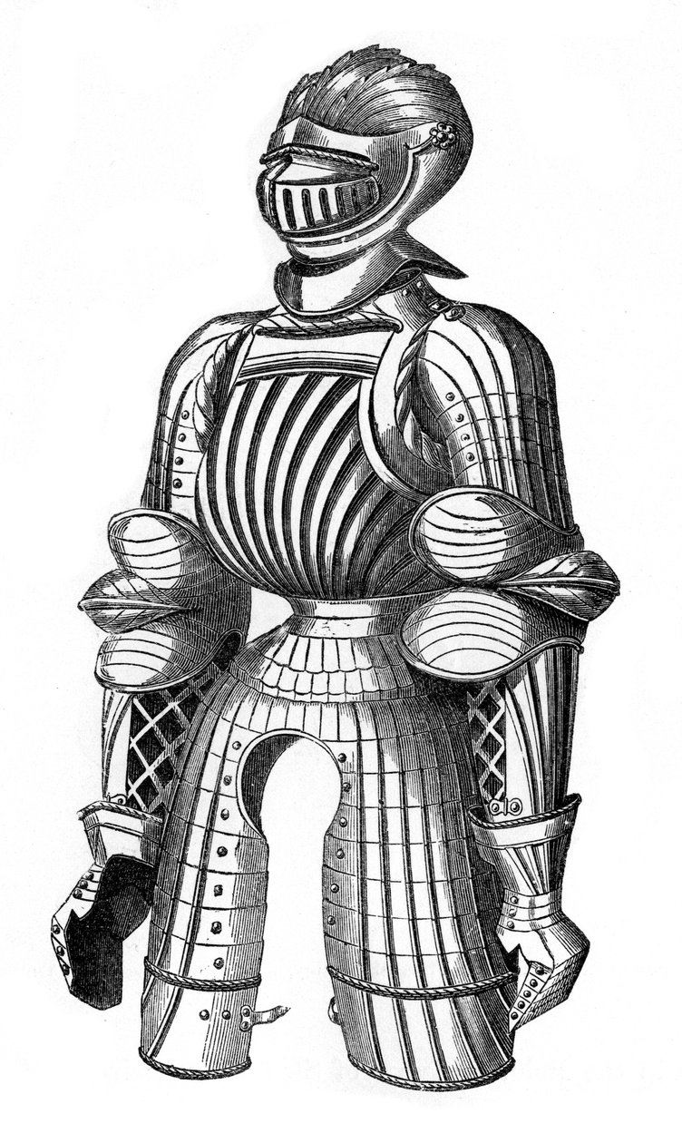 Dışbükey zırhın Maximilian