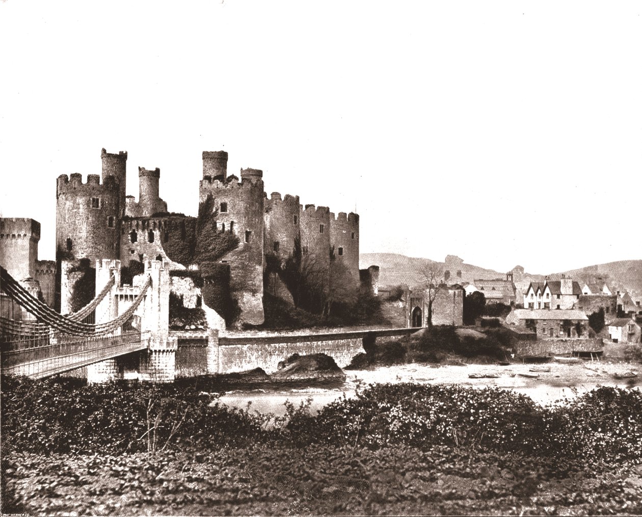 Conway Kalesi, Kuzey Galler, 1894. by Unbekannt