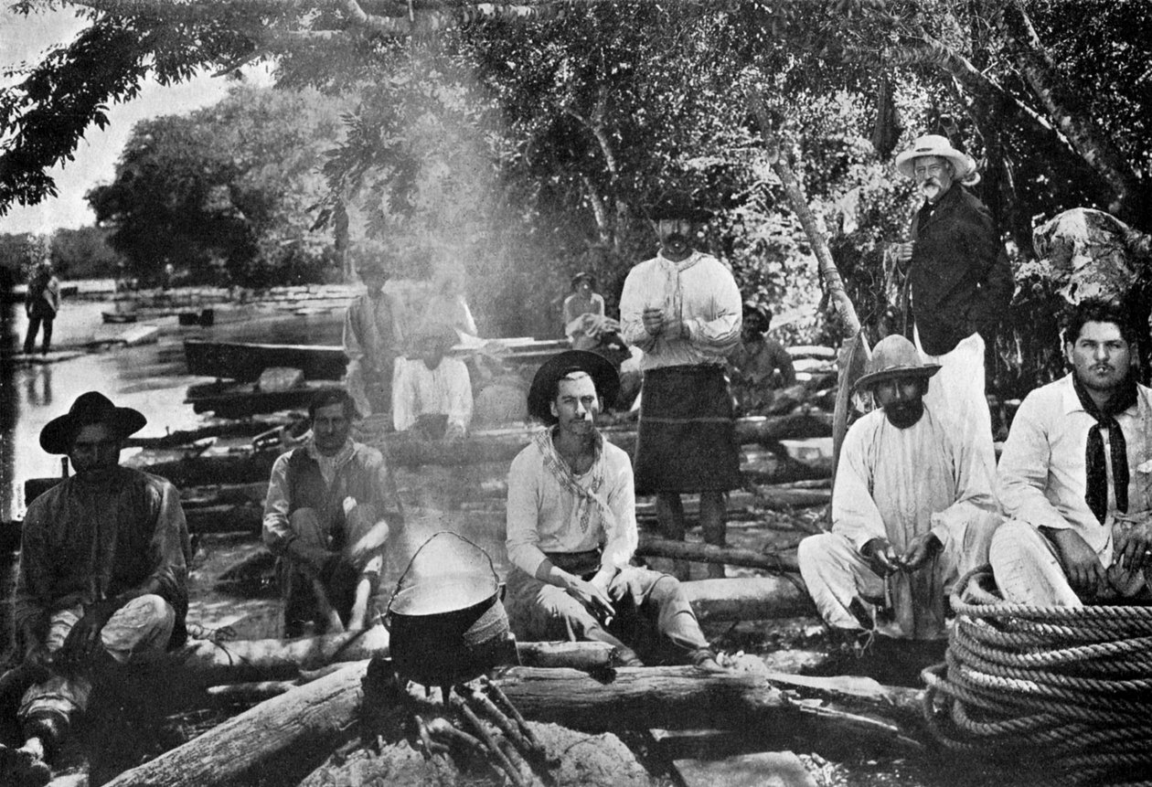 Salda yemek pişirmek, Paraguay, 1911 by Unbekannt