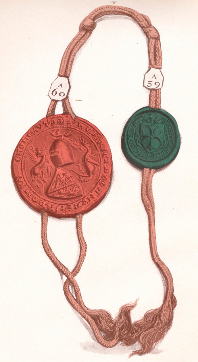 Kordon V. Henry, Lancaster Kontu ve Leicester & William le Latimer, Corby Lordu, 1904 by Unbekannt
