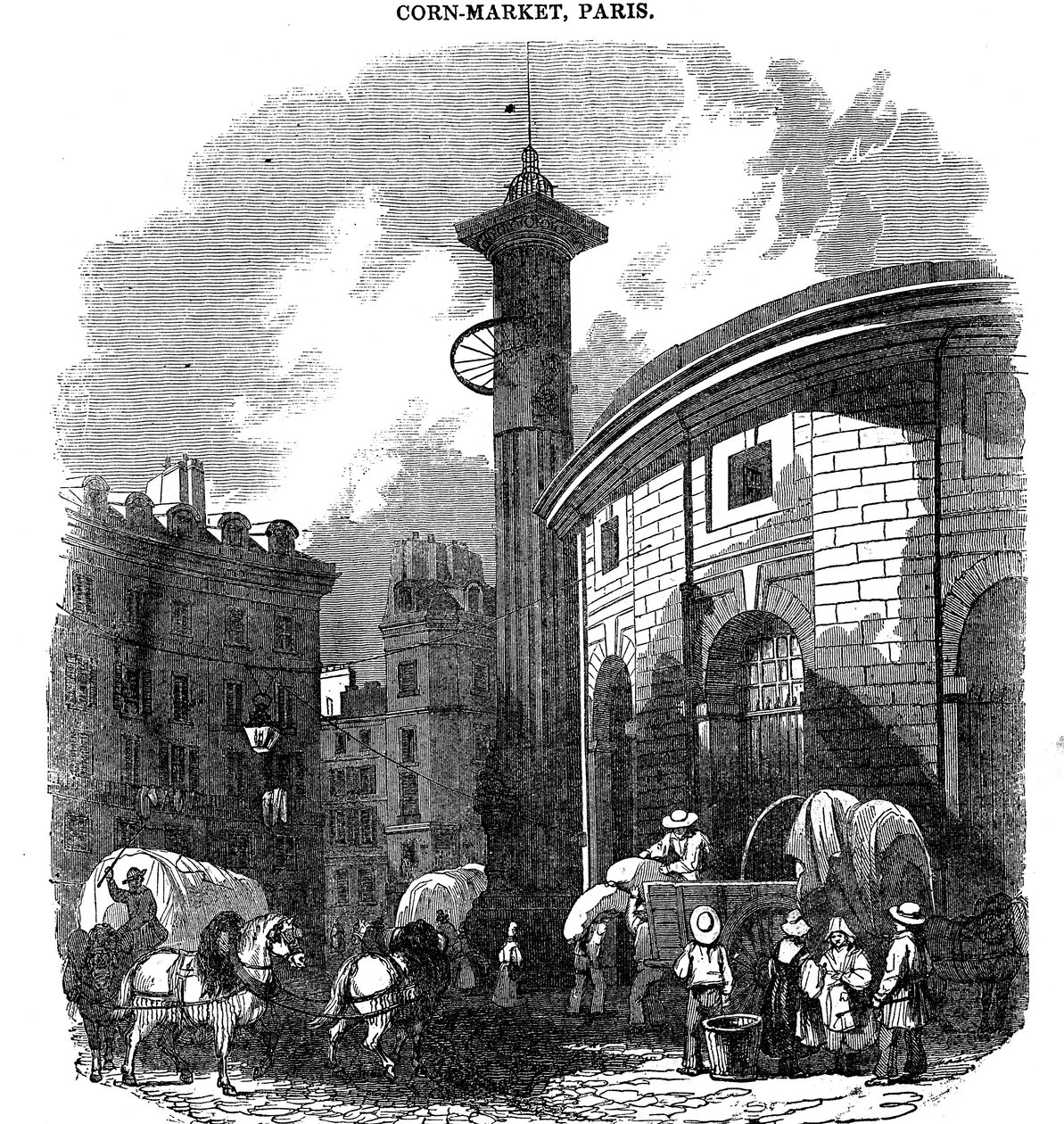 Mısır Pazarı, Paris, 1836 by Unbekannt