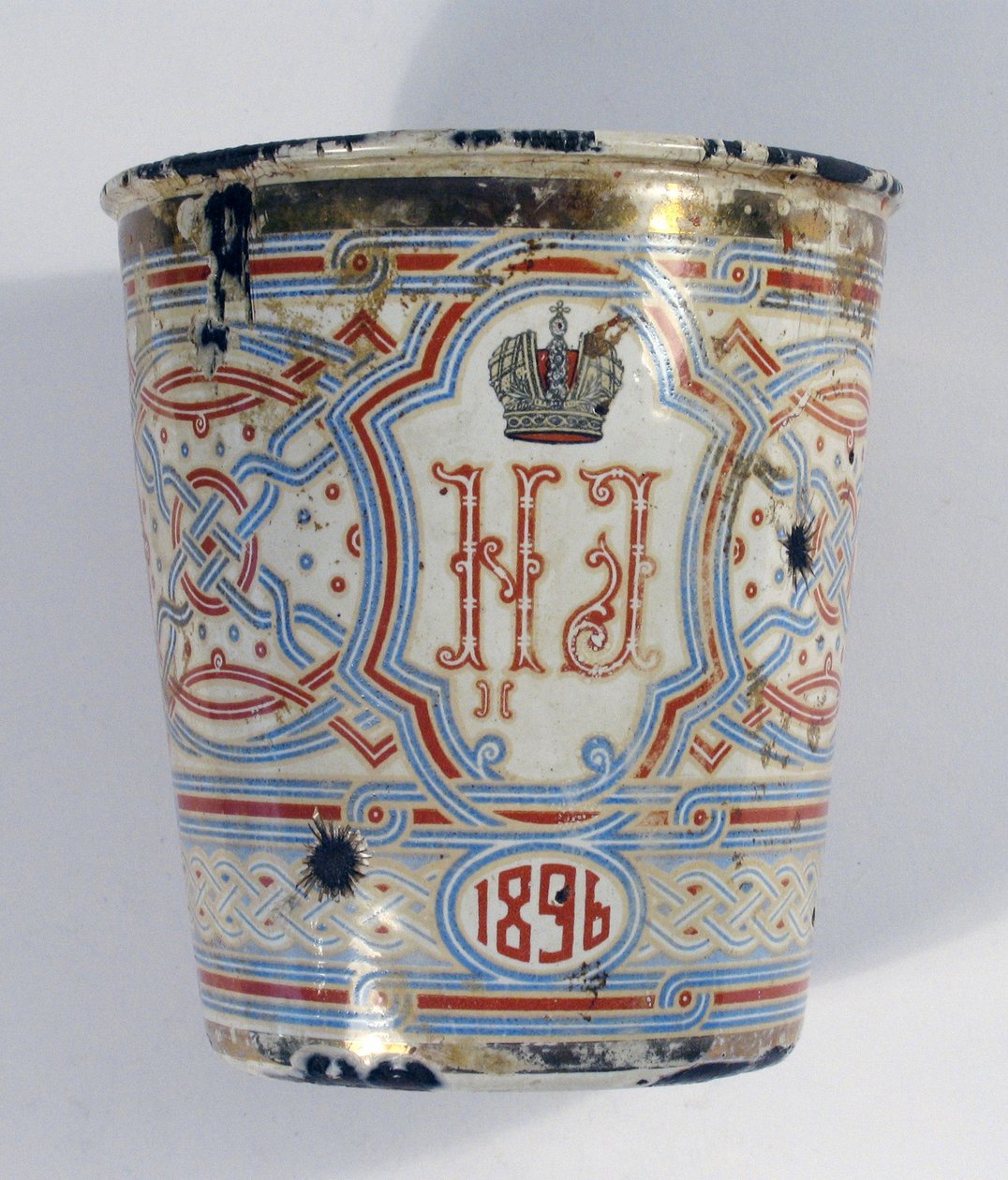 taç giyme Kupası. Nicholas II 1896