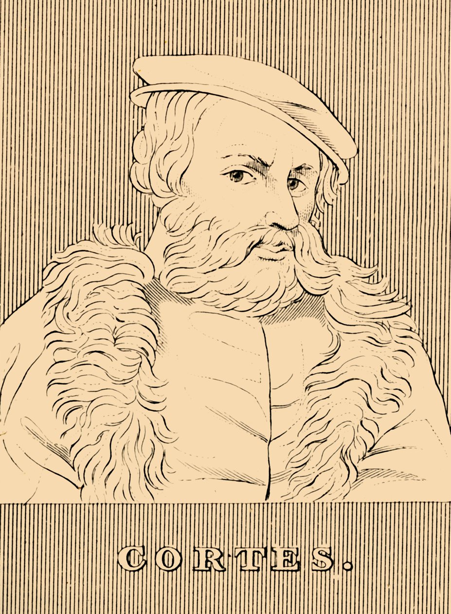 Cortes, 1485-1547, 1830. by Unbekannt