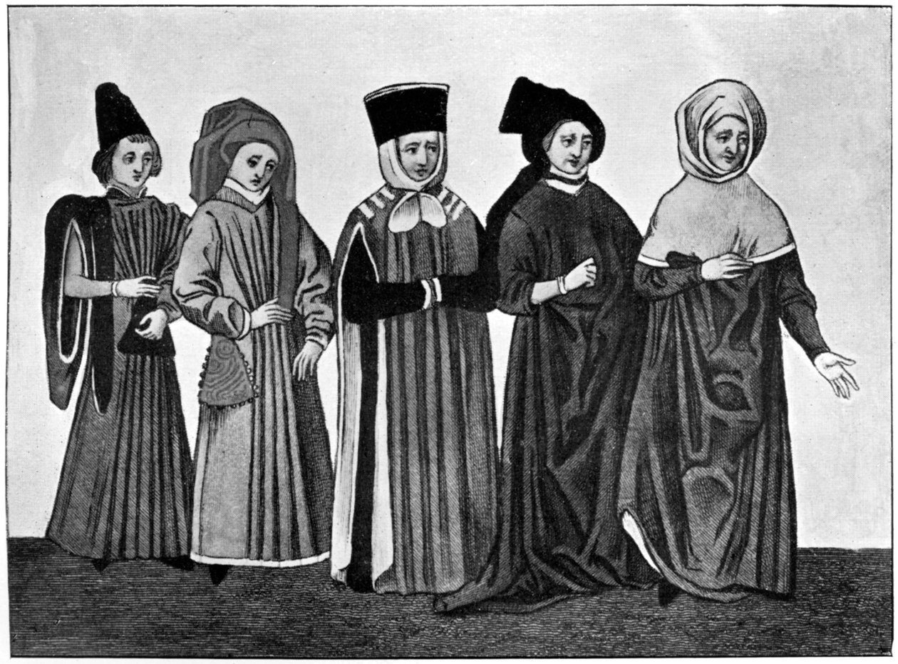 Kostümler, 15. yüzyıl, 1910 by Unbekannt