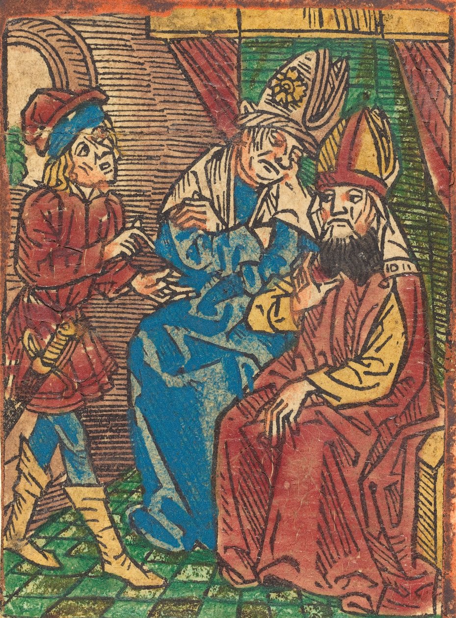 Yüksek Rahipler Konseyi, c. 1490. by Unbekannt