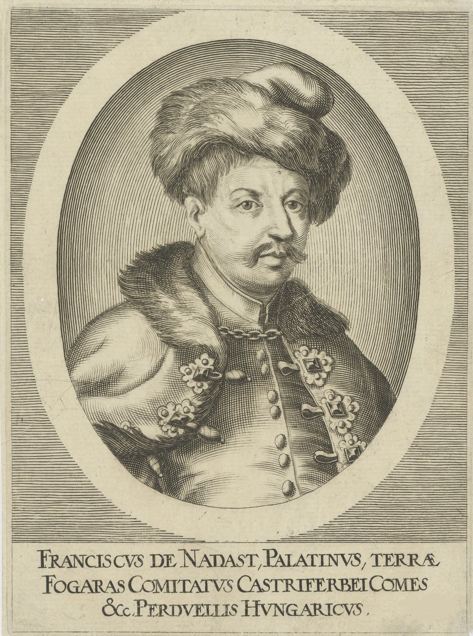 Kont Ferenc Nadasdy 1625-1671, 1677. by Unbekannt