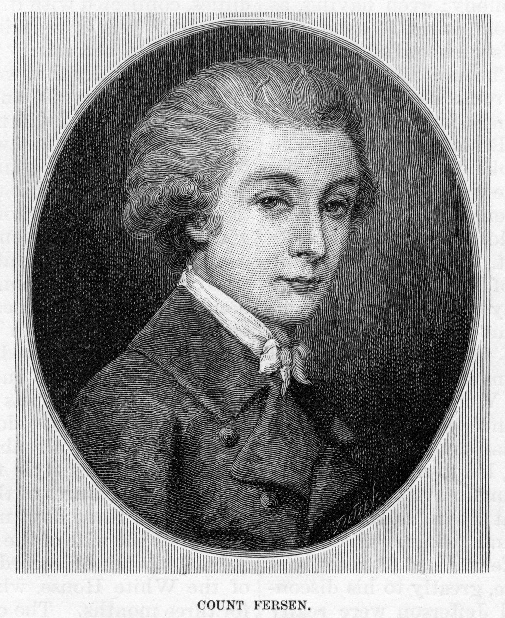 Kont Fersen, 19. yüzyıl by Unbekannt