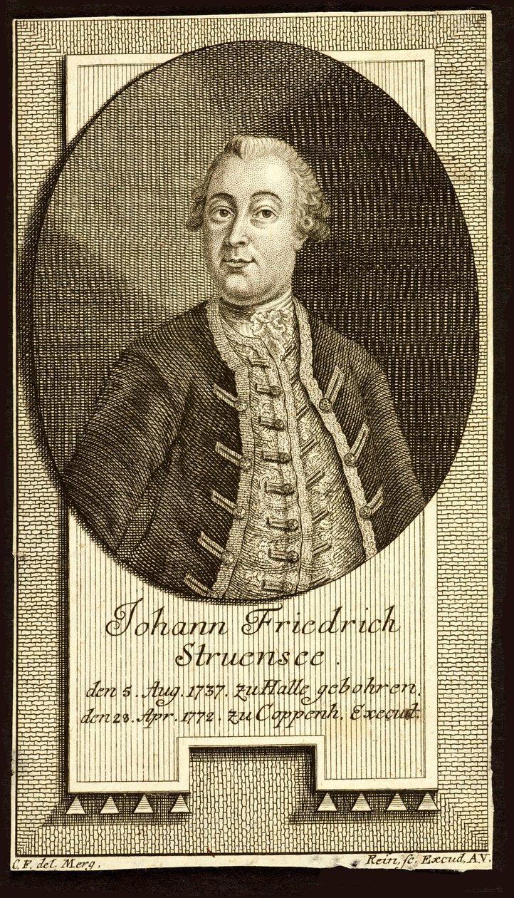 Kont Johann Friedrich Struensee 1737-1772, 1772. by Unbekannt