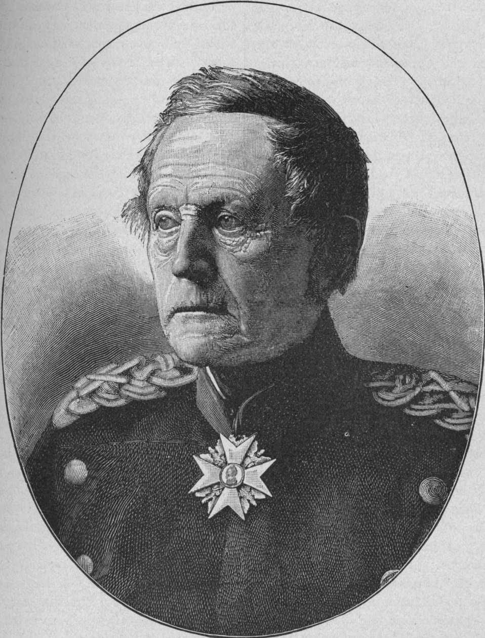 Kont von Moltke, c1890 by Unbekannt