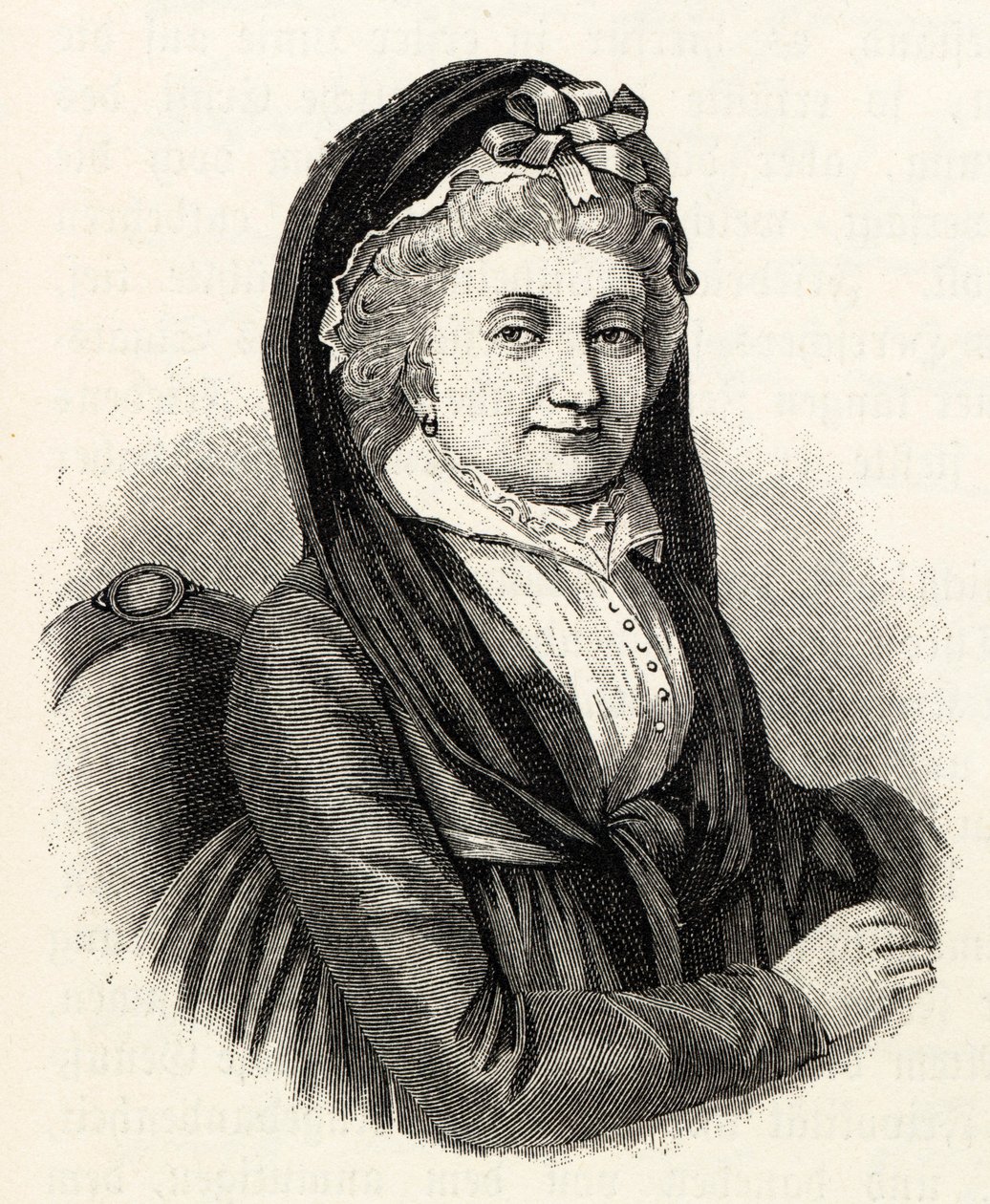 Kontes Sophie Marie von Voss 1729-1814. by Unbekannt