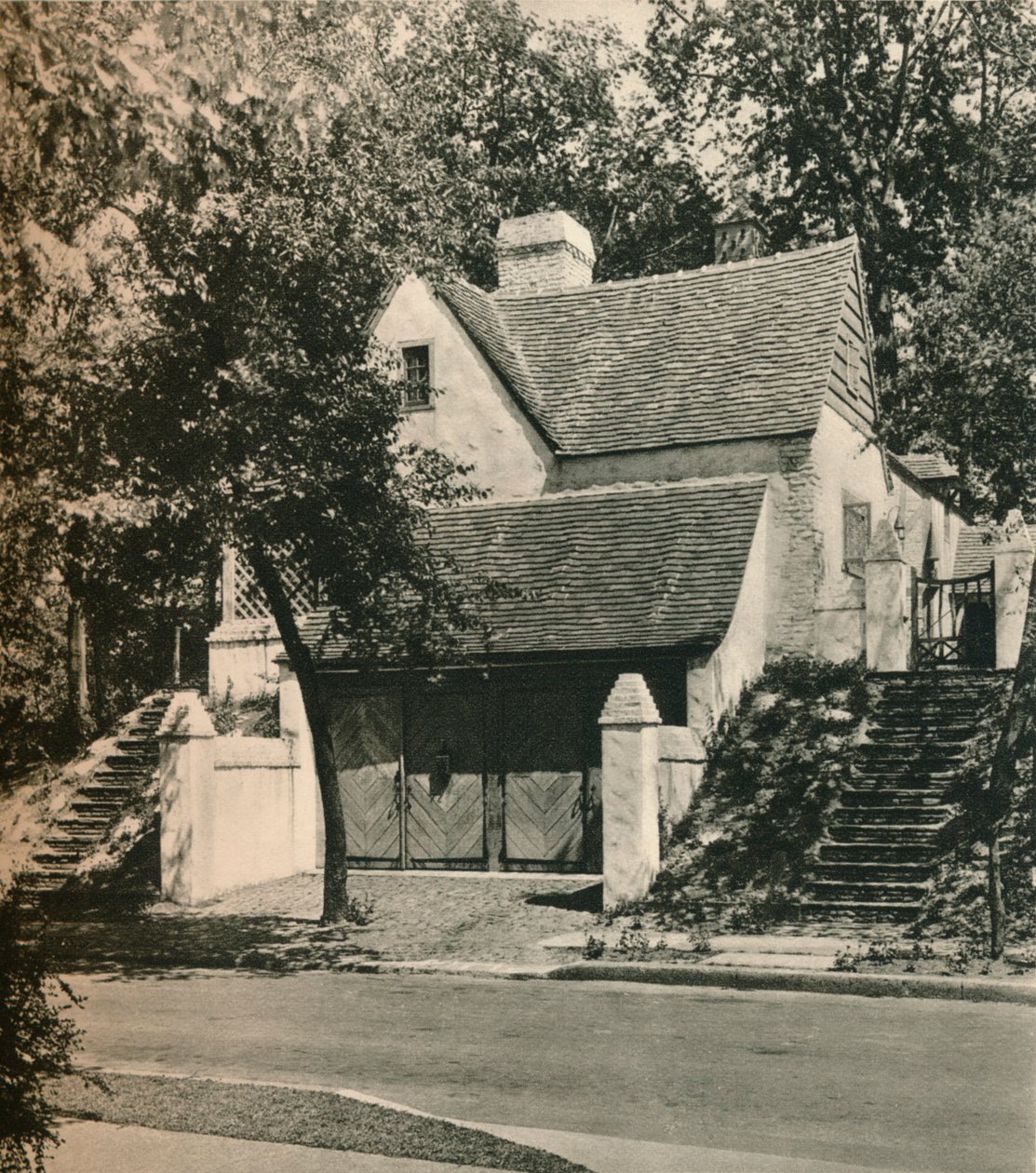 Bay Edwin C. Duble için Kır Evi, Forest Hills. Mimar, Frank Forster, c1928 by Unbekannt