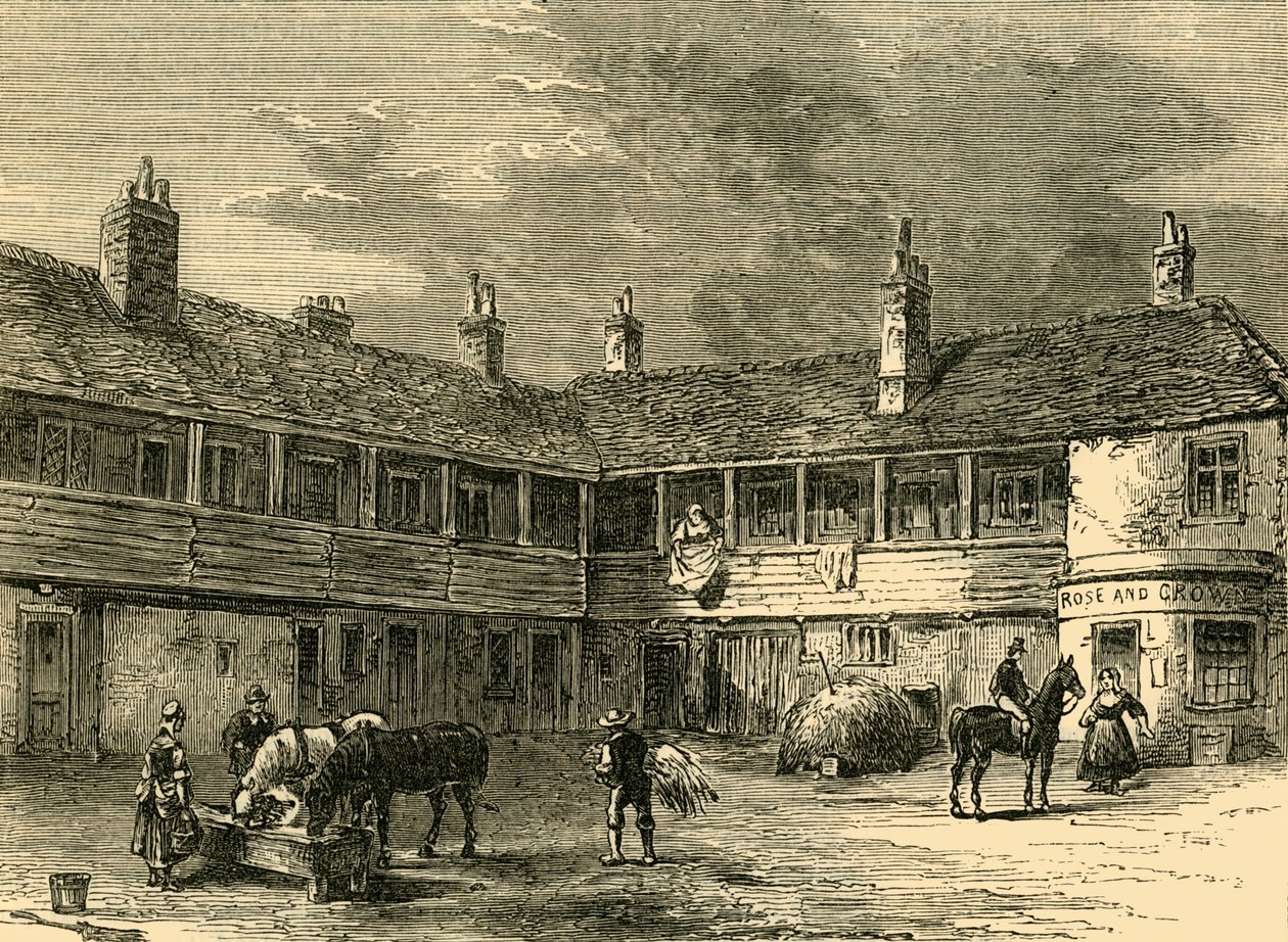 Gül ve Taç Avlusu, 1820, c1876. by Unbekannt