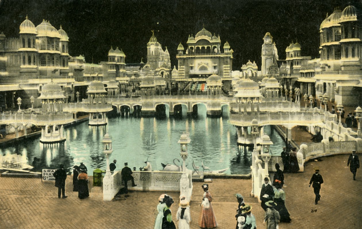 Şeref Mahkemesi gece, Coronation Sergisi, Londra, 1911. by Unbekannt