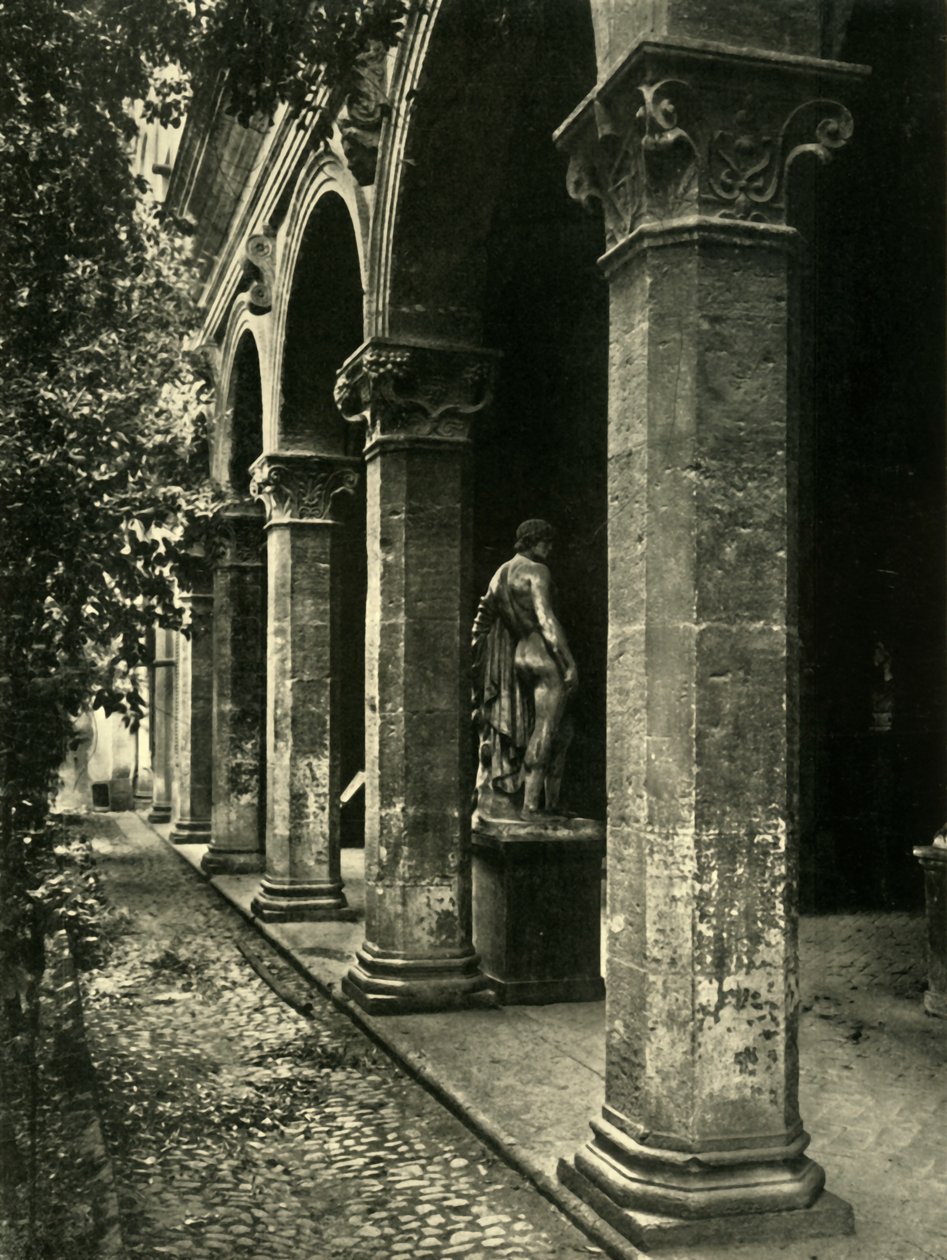 Palazzetto Venezia Avlusu, Roma, İtalya, 1908. by Unbekannt