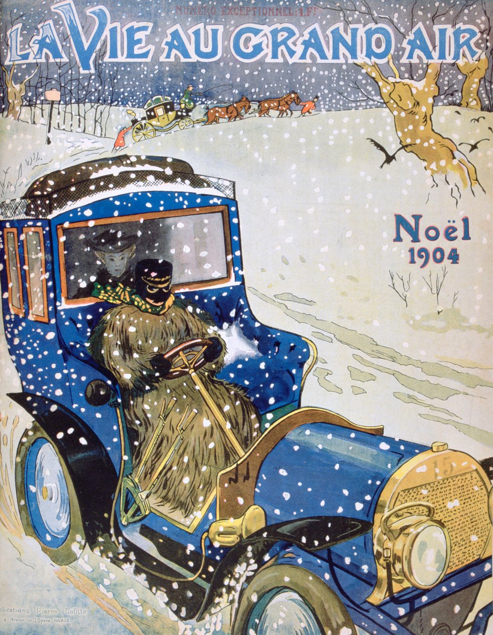 La Vie au Grand Air dergisinin Noel sayısının kapağı, 1904 by Unbekannt