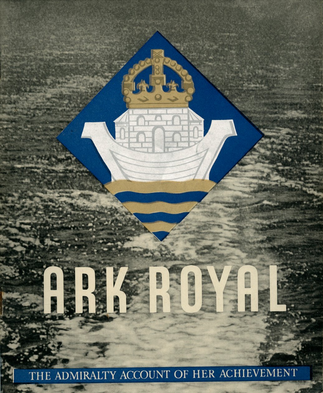 HMS Ark Royal, 1942 hakkında broşürün kapağı. by Unbekannt