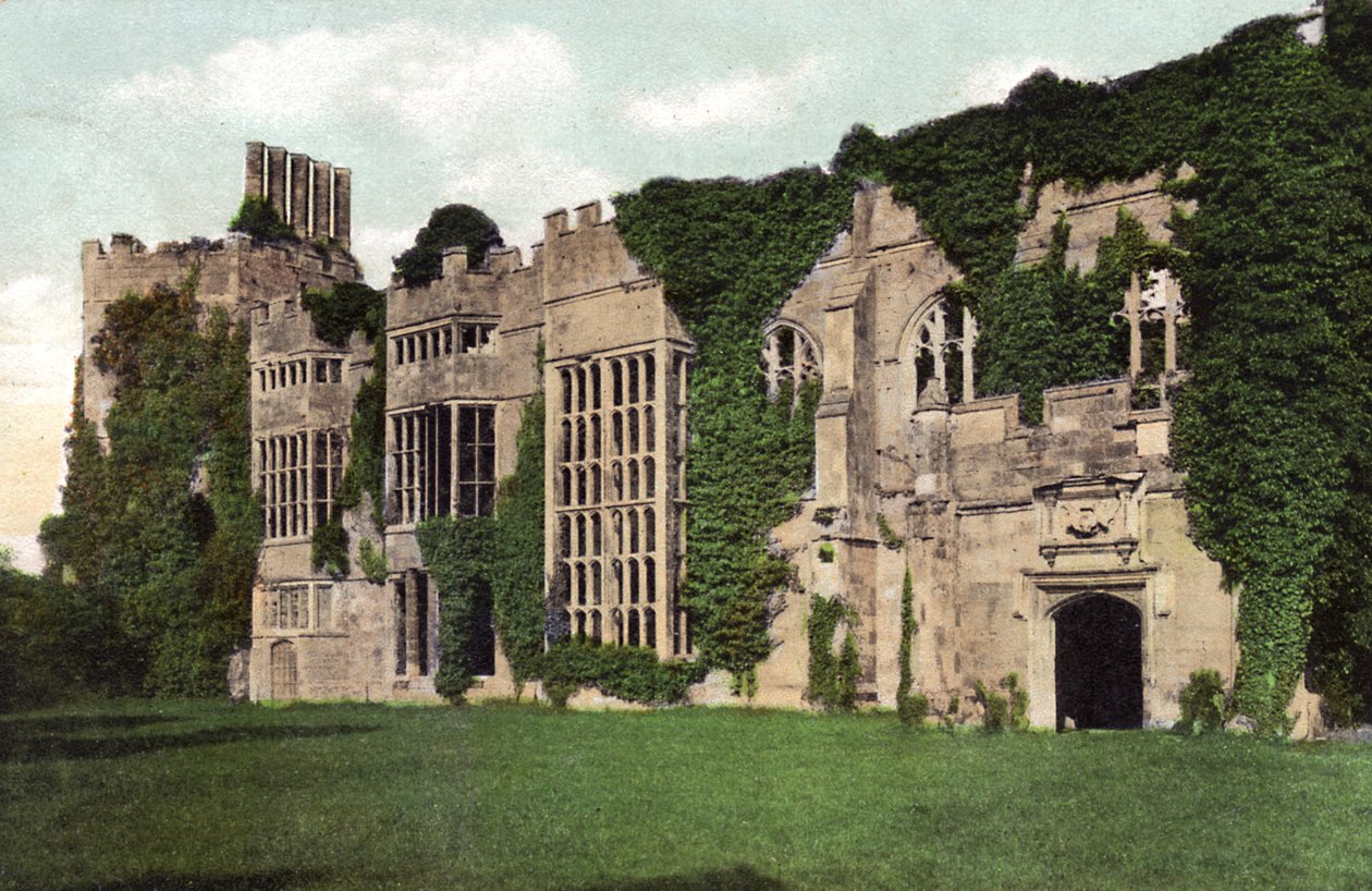 Cowdray Kalesi, Midhurst, Batı Sussex, 1900