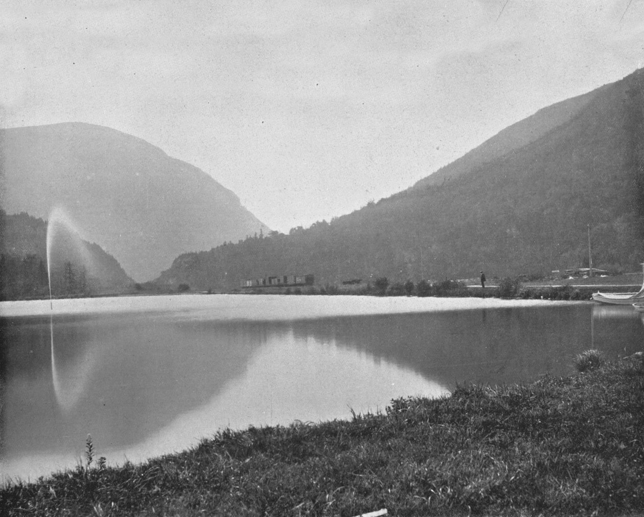 Crawford Notch, White Mountains, New Hampshire, ABD, c1900. by Unbekannt