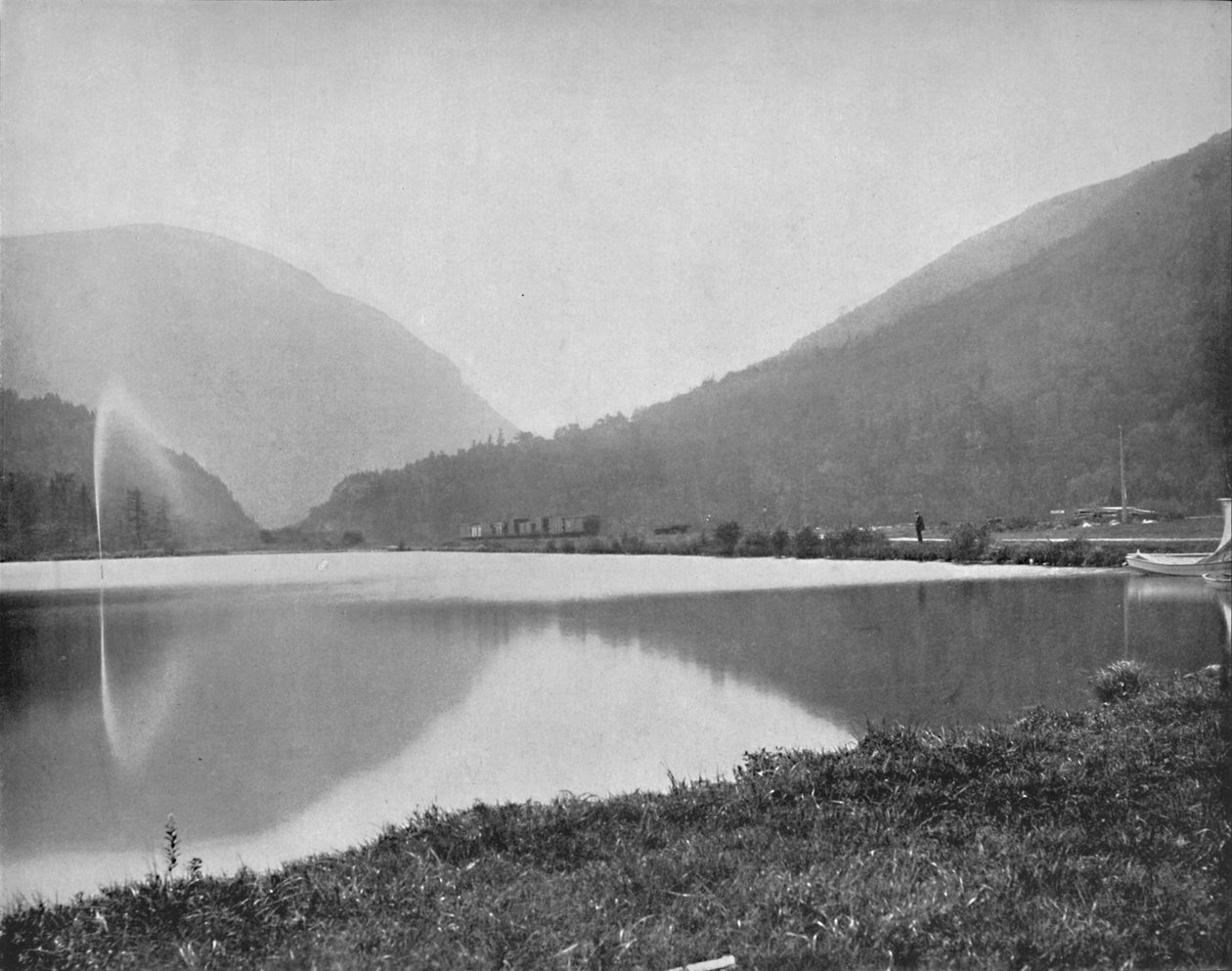 Crawford Notch, Beyaz Dağlar, New Hampshire, c1897. by Unbekannt