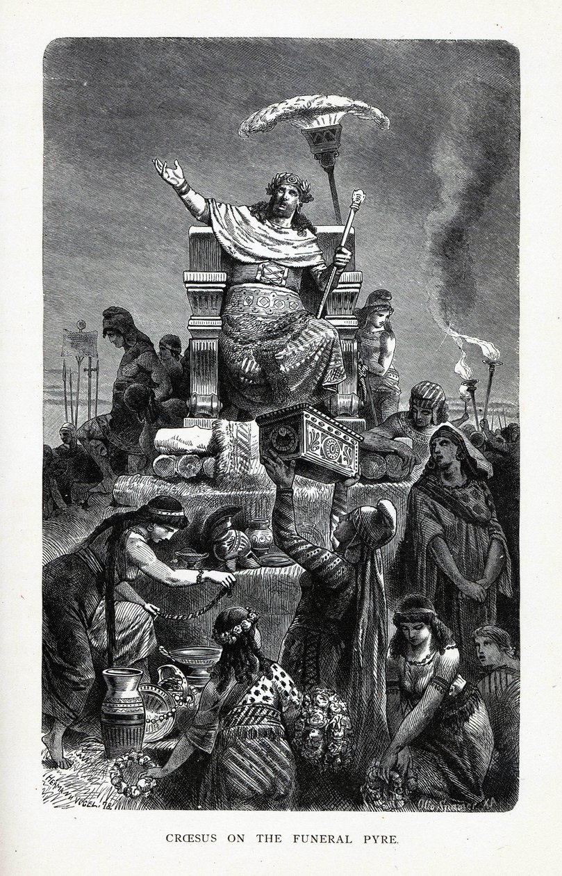 Cenaze Ateşinde Karun, 1882 by Unbekannt