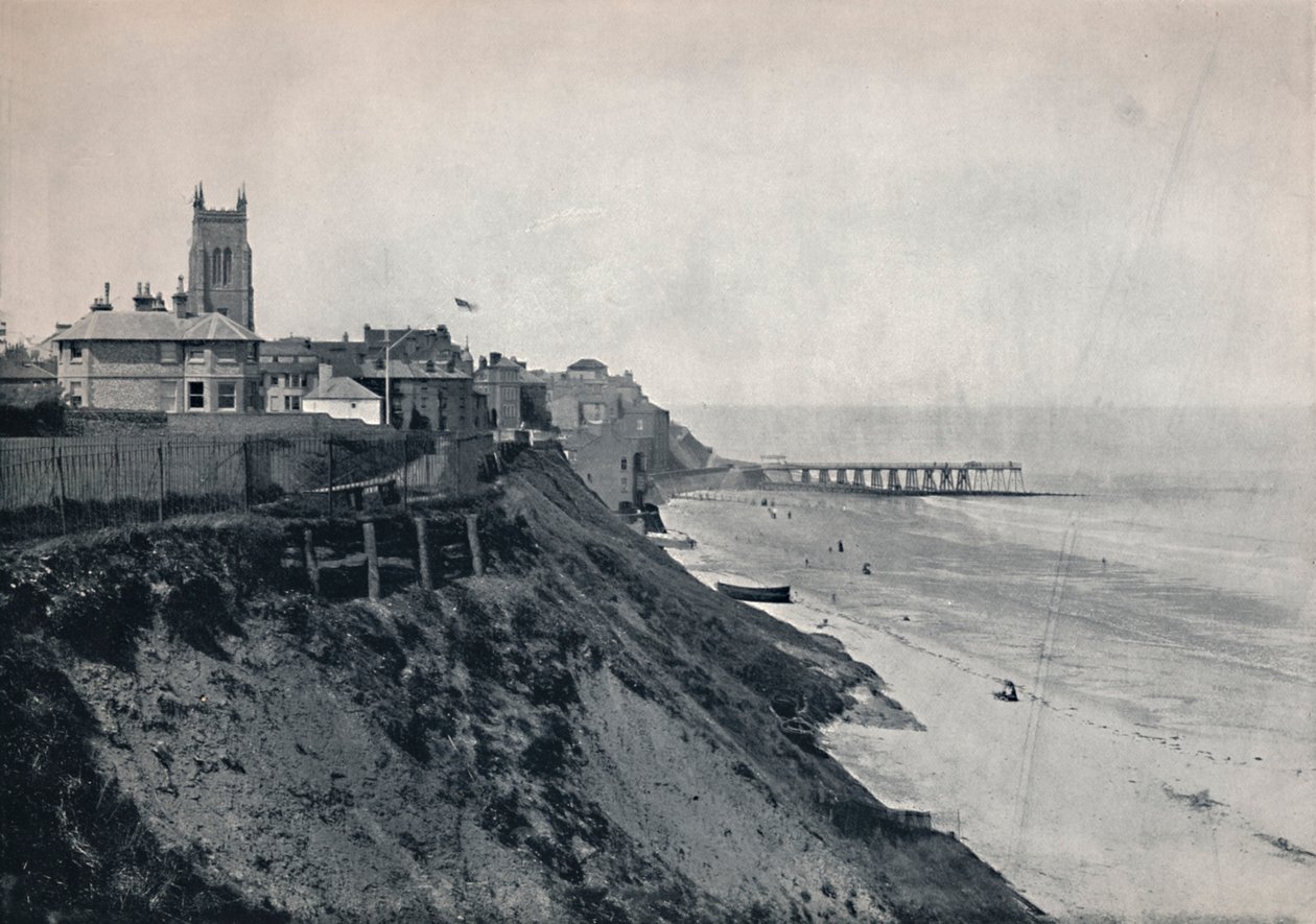 Cromer - Kayalıklardaki Kiliseyi Göstermek, 1895 by Unbekannt