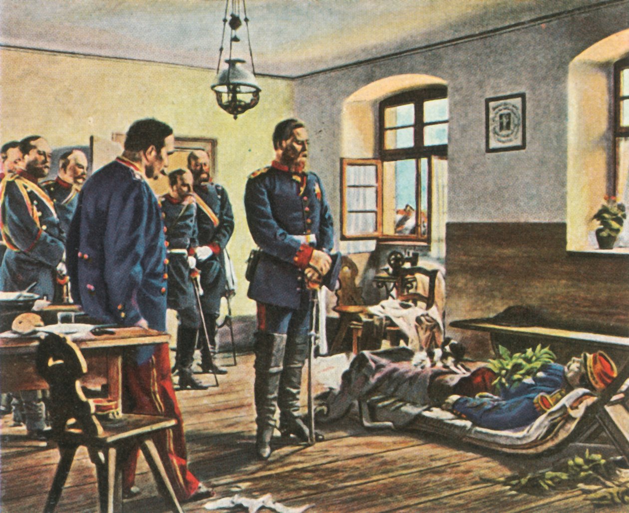 Veliaht Prens Friedrich Wilhelm, General Douay