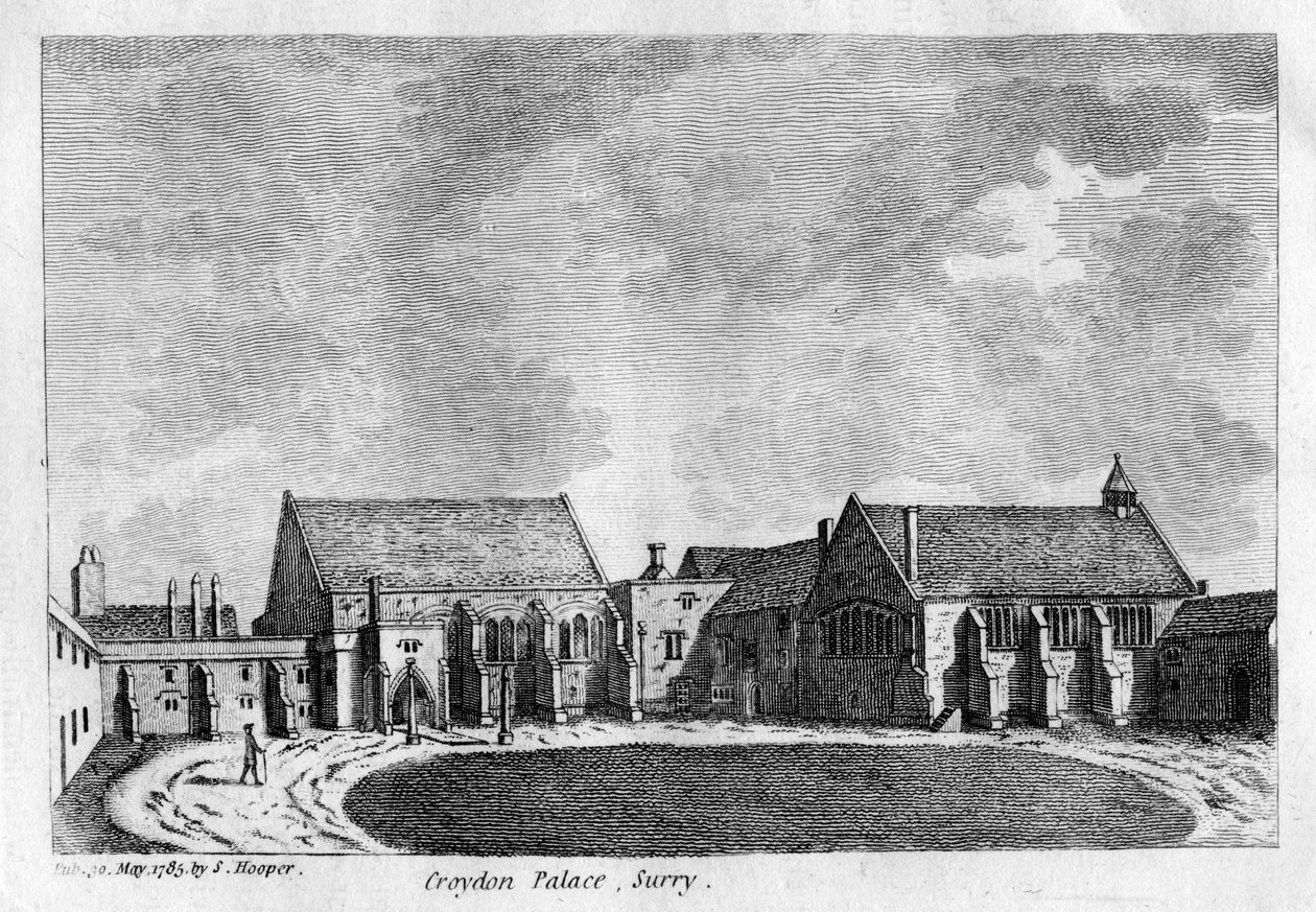 Croydon Sarayı, Surrey, 1785 by Unbekannt