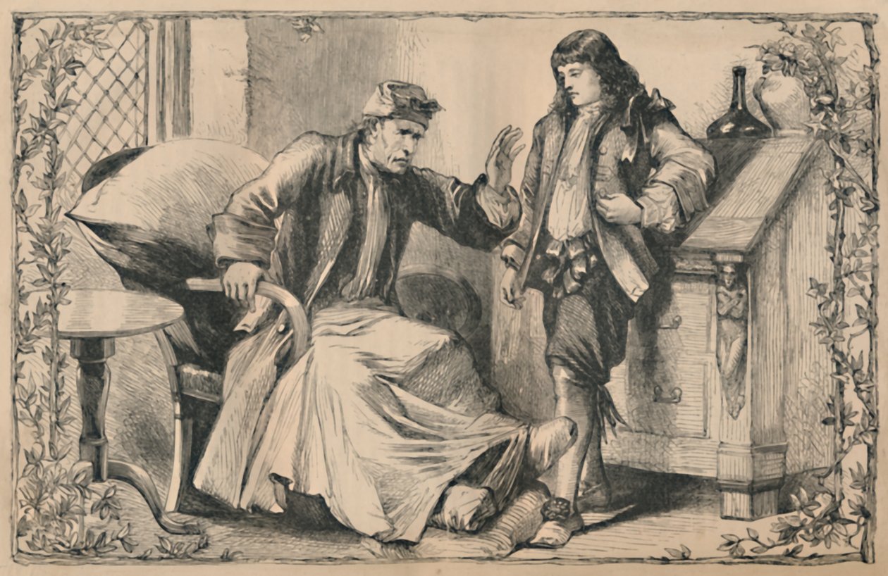 Crusoe, Babası Tarafından Tavsiye Edildi, c1870 by Unbekannt