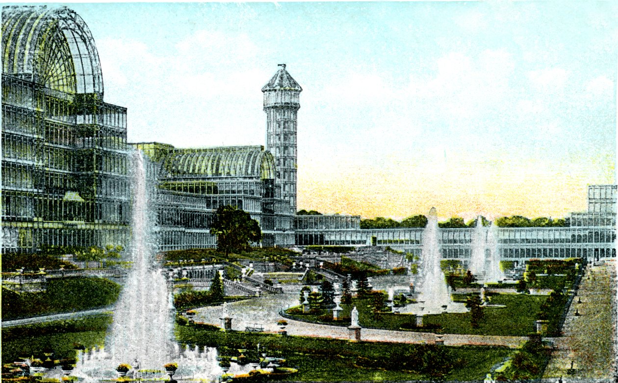 Crystal Palace, Londra, 20. Yüzyıl by Unbekannt