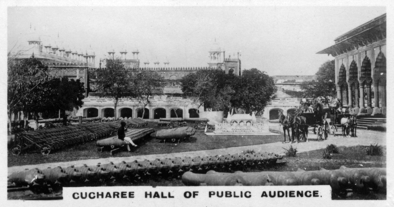 Cucharee Halk Seyirci Salonu, Agra, Hindistan, c1925 by Unbekannt